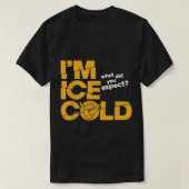 Mannen Alpha Afrikaanse broederschap Im Ice Cold 1 T-shirt (Design voorkant)