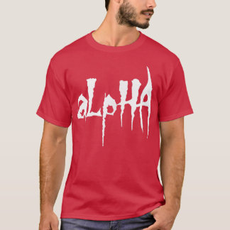 Mannen ALPHA Gym Fitness Workout Bodybuilding Moti T-shirt