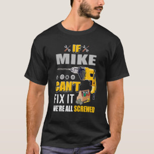 Mannen als Mike Man 1 kan herstellen T-shirt