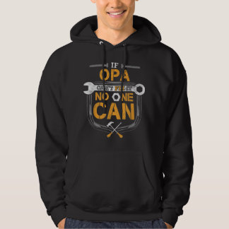 Mannen als Opa het niet kan oplossen Hoodie