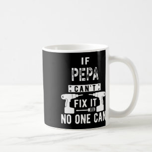 Mannen als Pepa het niet kan repareren kan niemand Koffiemok