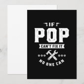 Mannen als Pop het verhelpt, kan niemand vaders D Kaart (Voorkant / Achterkant)