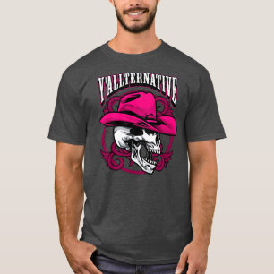 Mannen Alternatieve Alt Country Skull Alternative T-shirt