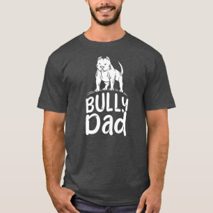 Mannen Amerikaans Bully Design for Dog Owner Bully T-shirt