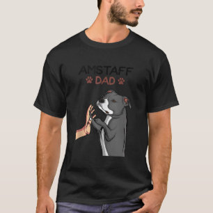 Mannen Amerikaanse Staffordshire Terrier Amstaff P T-shirt