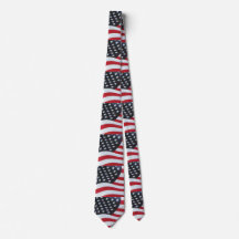Mannen Amerikaanse vlag Necktie