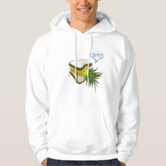 Mannen anananas Logo Hoodie
