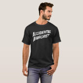 Mannen anarchist t-shirt (Voorkant volledig)