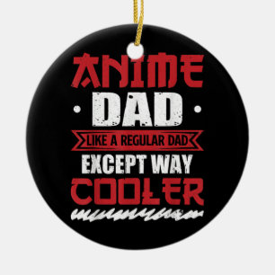 Mannen Anime Pap Funny Vaderdag Otaku Manga Keramisch Ornament