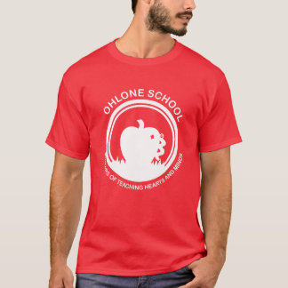 Mannen Apple T-shirt rood