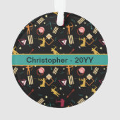 Mannen architectuur - Boys Bow n Arrow Abstracte k Ornament (achterkant)