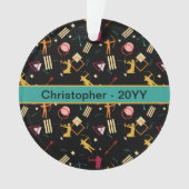 Mannen architectuur - Boys Bow n Arrow Abstracte k Ornament (voorkant)