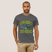 Mannen Asphalt 1953 Chevy 210 T-shirt (Voorkant volledig)