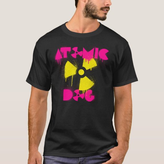 Mannen Atomic Dog T-Shirt (Voorkant)