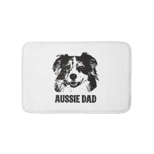 Mannen Aussie Pa - Australische Shepherd Dog Dad Badmat