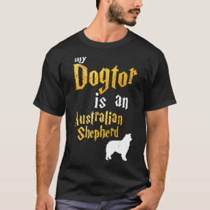 Mannen Australian Shepherd Dog Australian Shepherd T-shirt