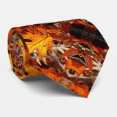 Mannen Autumn Leaves Stropdas (Opgerold)
