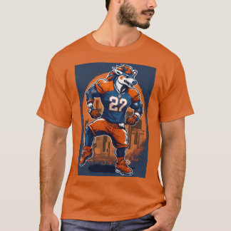 Mannen avontuurkaart T-shirt