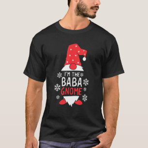 Mannen Baba Gnome T-shirt Family Matching met Kers