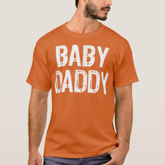 Mannen Baby Papa Vaderdag Nieuwe Funny Gift Christ T-shirt