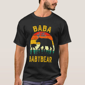 Mannen baby's van het Baby Birthday Baba vaders D T-shirt