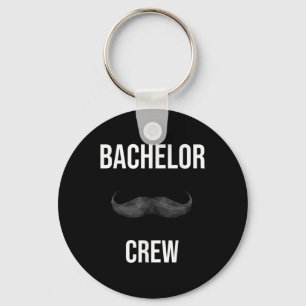 Mannen Bachelor Crew Bruidegom Bruid Avond Bachelo Sleutelhanger