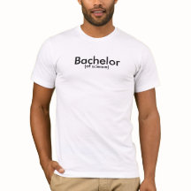 Mannen Bachelor of Science T-shirt
