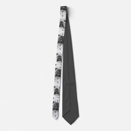 Mannen BALD DIVAS Necktie Stropdas (Achterkant)