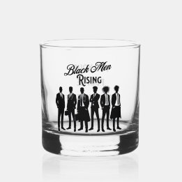 Mannen Bar en Liquor Bourbon Scotch/Zwarte Mannen Whisky Glas