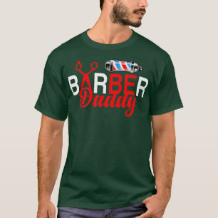 Mannen Barber Dad Hair Stylist Vaderdag Hairdr T-shirt