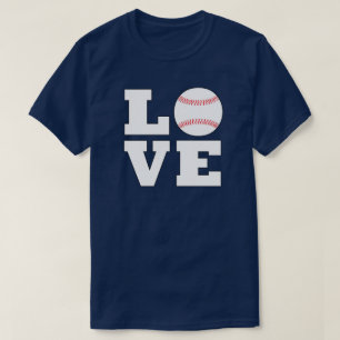 Mannen Baseball LOVE Player of Coach Sports Team T-shirt