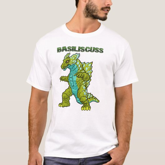 Mannen Basic Basiliscuss T-Shirt (Voorkant)