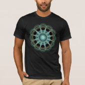 Mannen Basic Bella Canvas Sacred Geometry T-shirt (Voorkant)