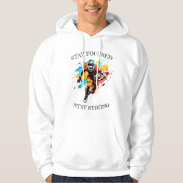 Mannen Basic Hooded Sweatshirt motivatie