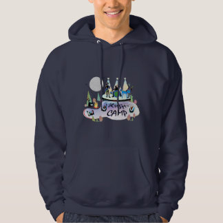 Mannen Basic Hooded Sweatshirt Navy RushCamp2019
