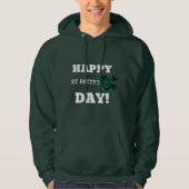 Mannen Basic Hooded Sweatshirt St. Patrick’s Day (Voorkant)