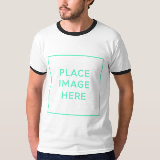 Mannen Basic Ringer T-shirt - Souvenir Gift Design