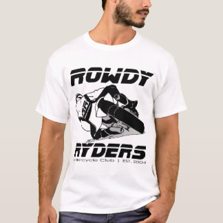 Mannen Basic Rowdy T-shirt