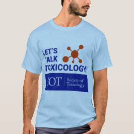 Mannen Basic Shirt - Laten we praten over Tox (Mol