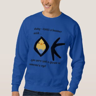 Mannen Basic Sweatshirt Boomeranged