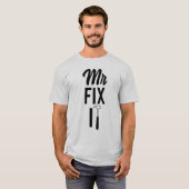 Mannen Basic T-Shir T-shirt (Voorkant volledig)