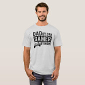 Mannen Basic T-Shir T-shirt (Voorkant volledig)