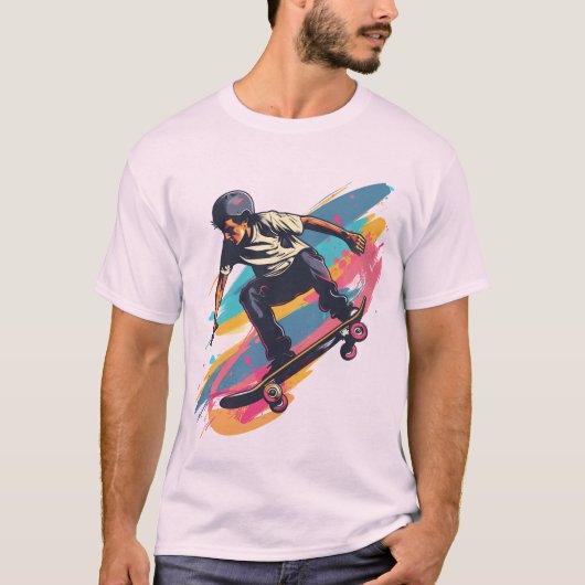 Mannen Basic T-Shirt (Voorkant)