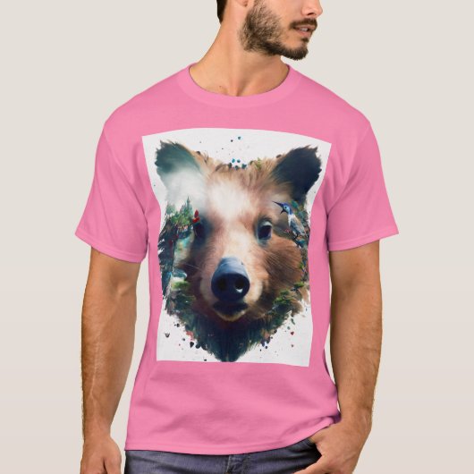 Mannen Basic T-Shirt (Voorkant)