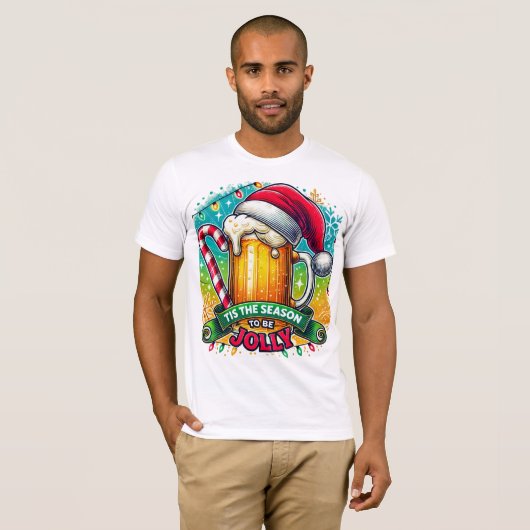 Mannen Basic T-Shirt (Voorkant volledig)