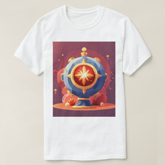 Mannen Basic T-Shirt (Design voorkant)