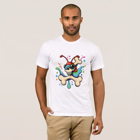 Mannen Basic T-Shirt (Voorkant volledig)