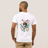 Mannen Basic T-Shirt (Achterkant volledig)