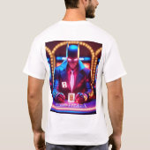 Mannen Basic T-Shirt (Achterkant)