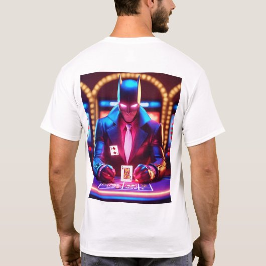 Mannen Basic T-Shirt (Achterkant)